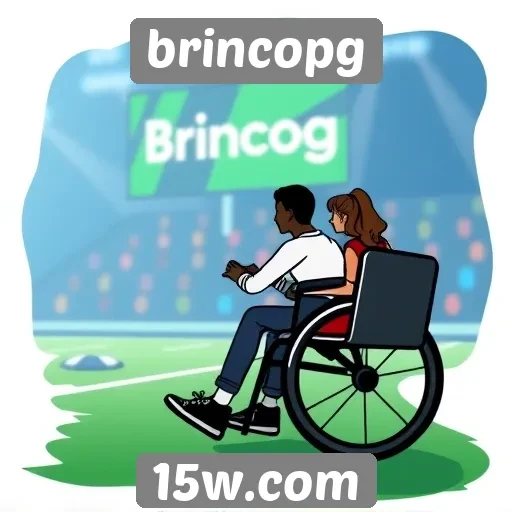 Acessibilidade e inclusividade no site Brincopg para jogadores